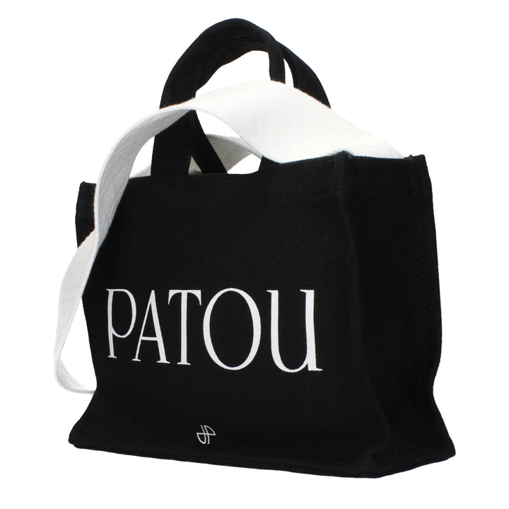 Women’s Patou Black Cotton Handbag