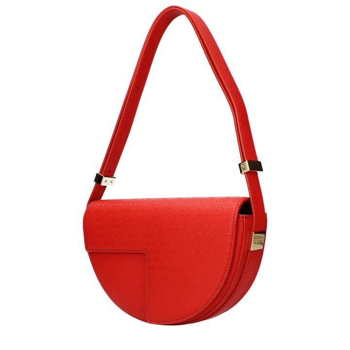 Women’s Patou Red Leather Shoulder Bag