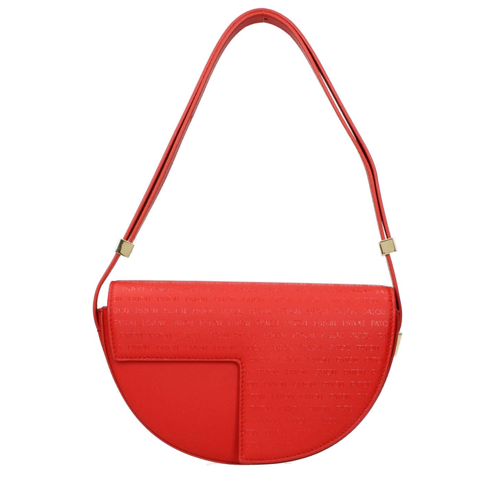 Women’s Patou Red Leather Shoulder Bag