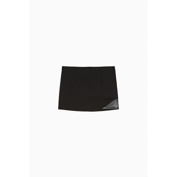 Women’s Patrizia Pepe Black Viscose Mini Skirt