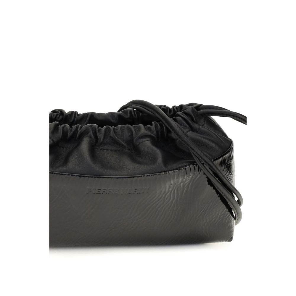 Women’s Pierre Hardy Black Calf Leather Bos Taurus Shoulder Bag