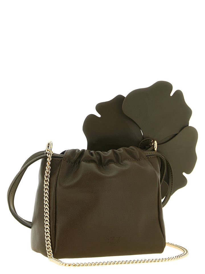 Women’s Pinko Bicolor Lambskin Clutch Bag