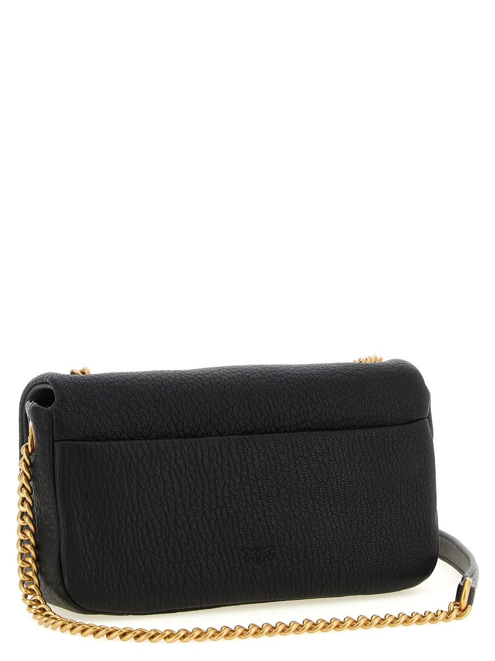 Women’s Pinko Black Lamb Leather Shoulder Bag