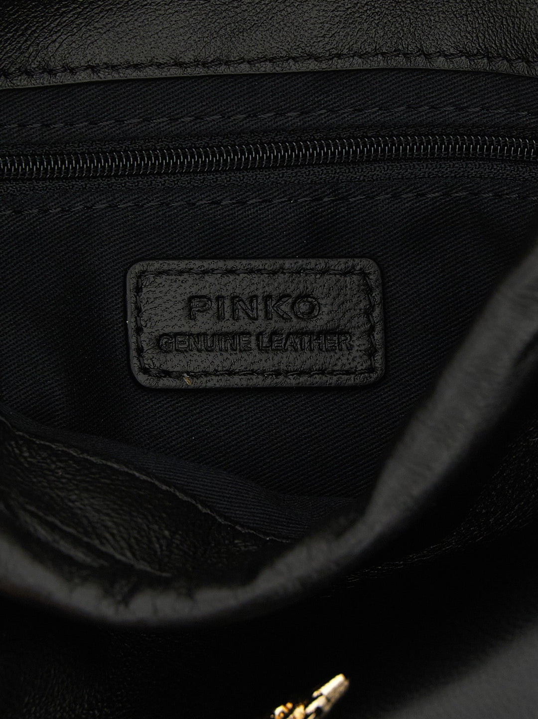Women’s Pinko Black Lambskin Shoulder Bag