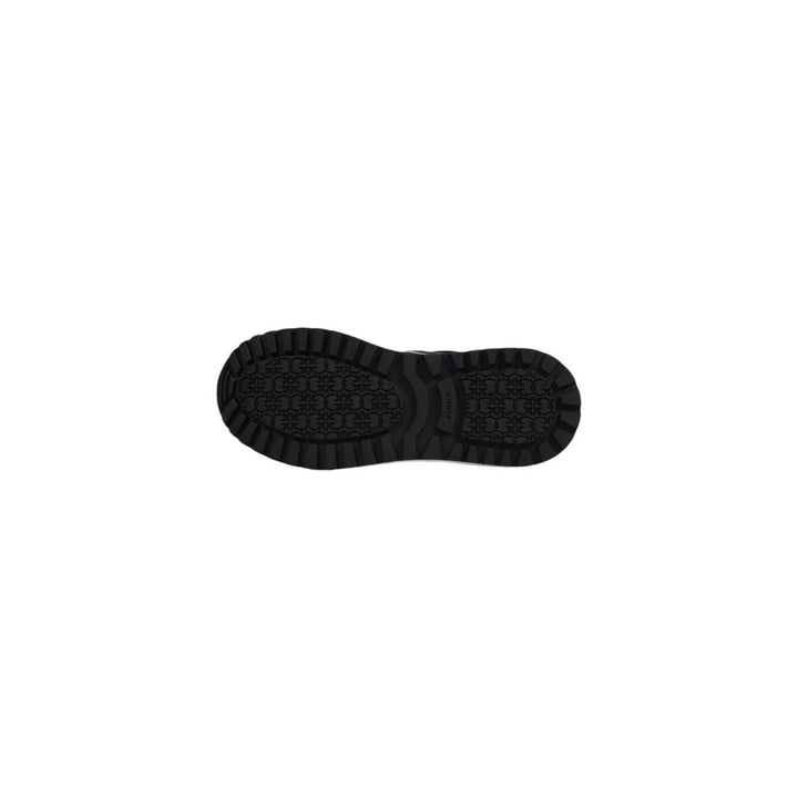Women’s Pinko Black Leather Low Top Sneakers