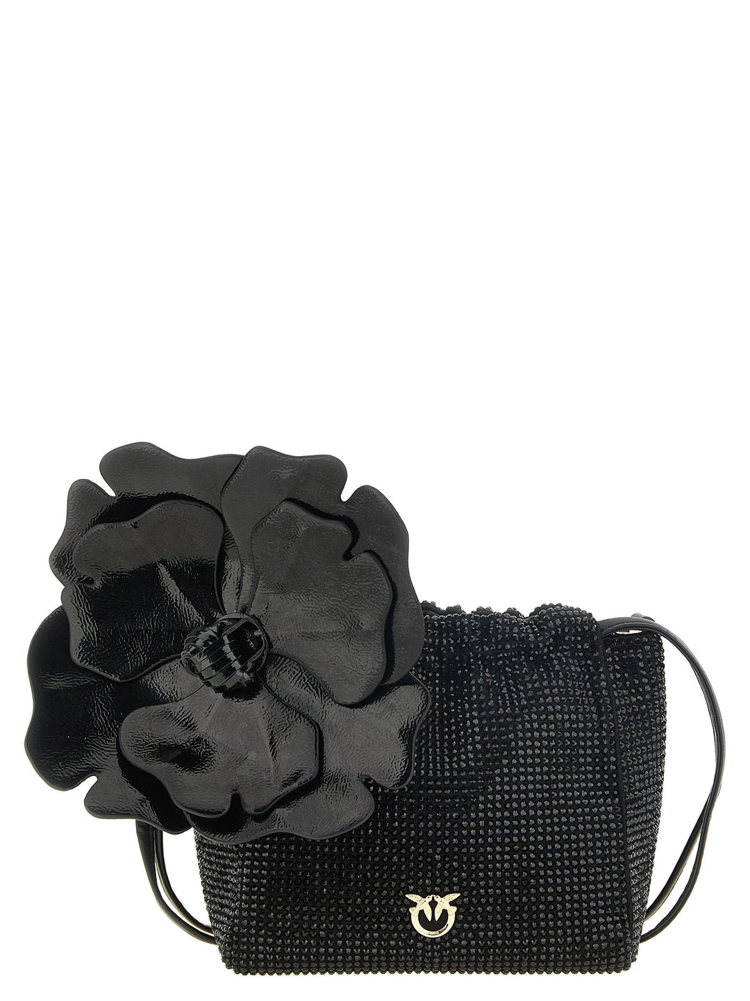 Women’s Pinko Black Polyethylene Clutch Bag