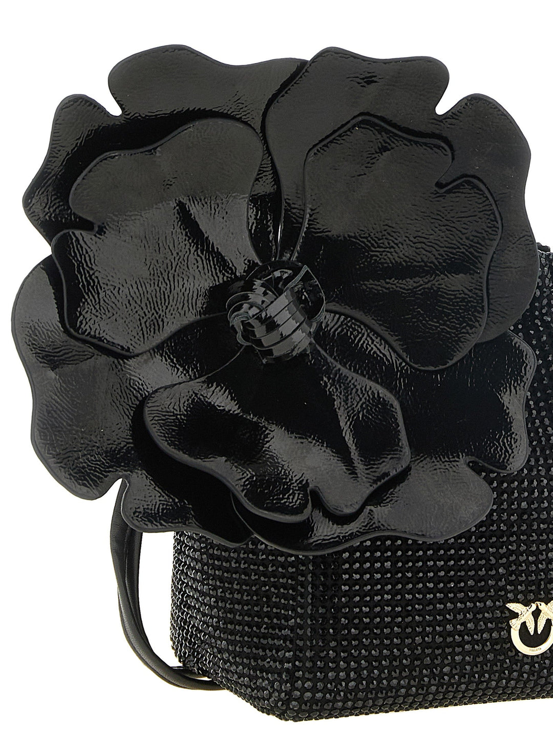 Women’s Pinko Black Polyethylene Clutch Bag