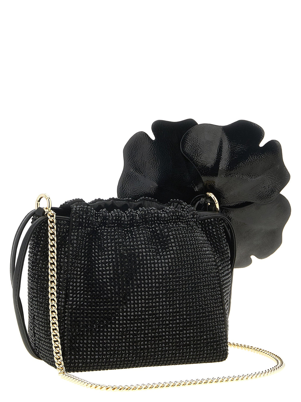 Women’s Pinko Black Polyethylene Clutch Bag