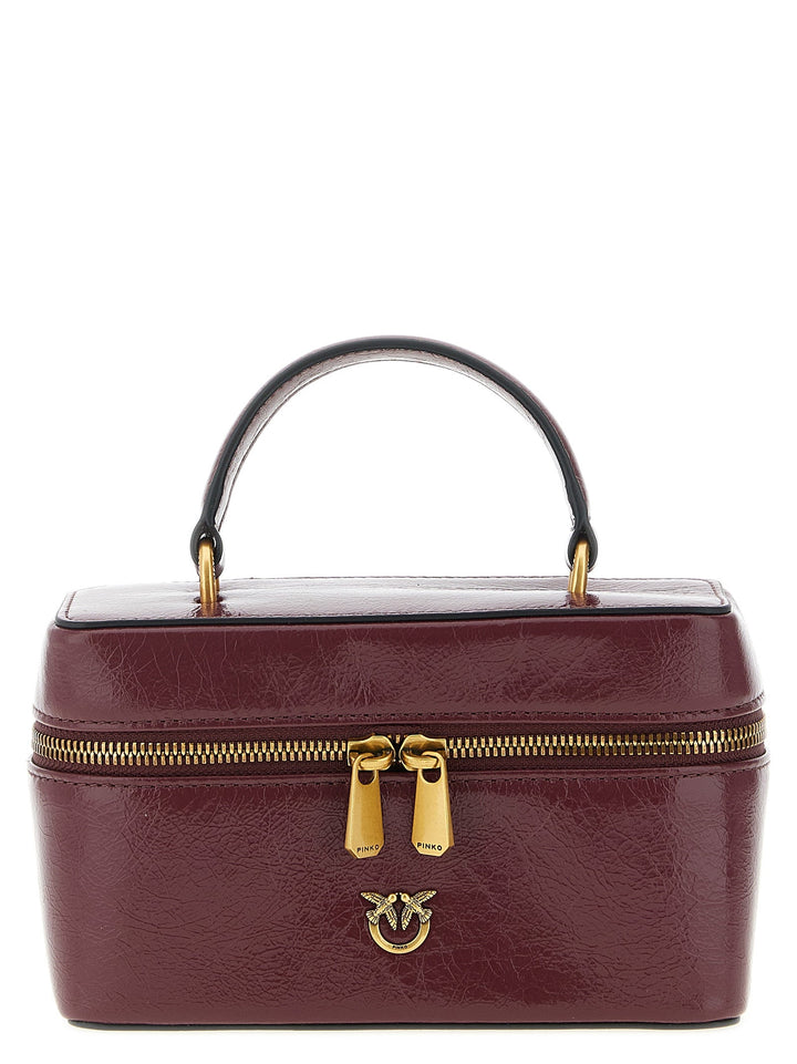 Women’s Pinko Bordeaux Calfskin Crossbody Bag