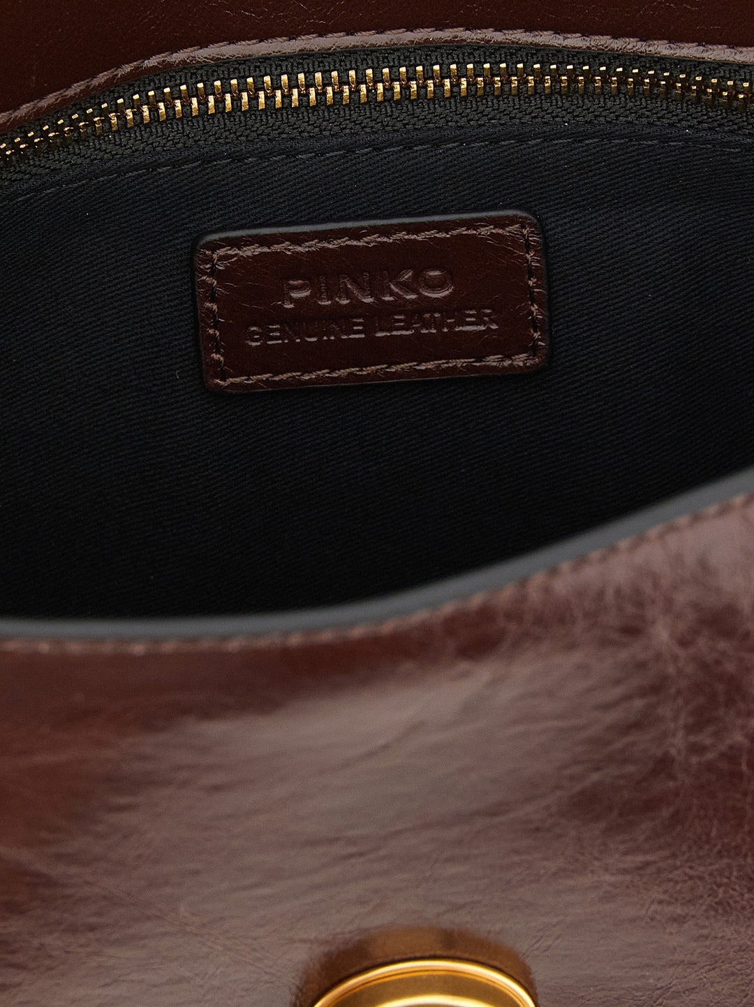 Women’s Pinko Bordeaux Calfskin Shoulder Bag