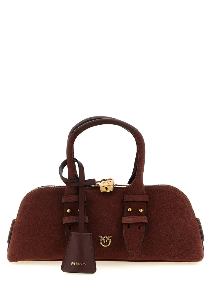 Women’s Pinko Bordeaux Cowhide Shoulder Bag