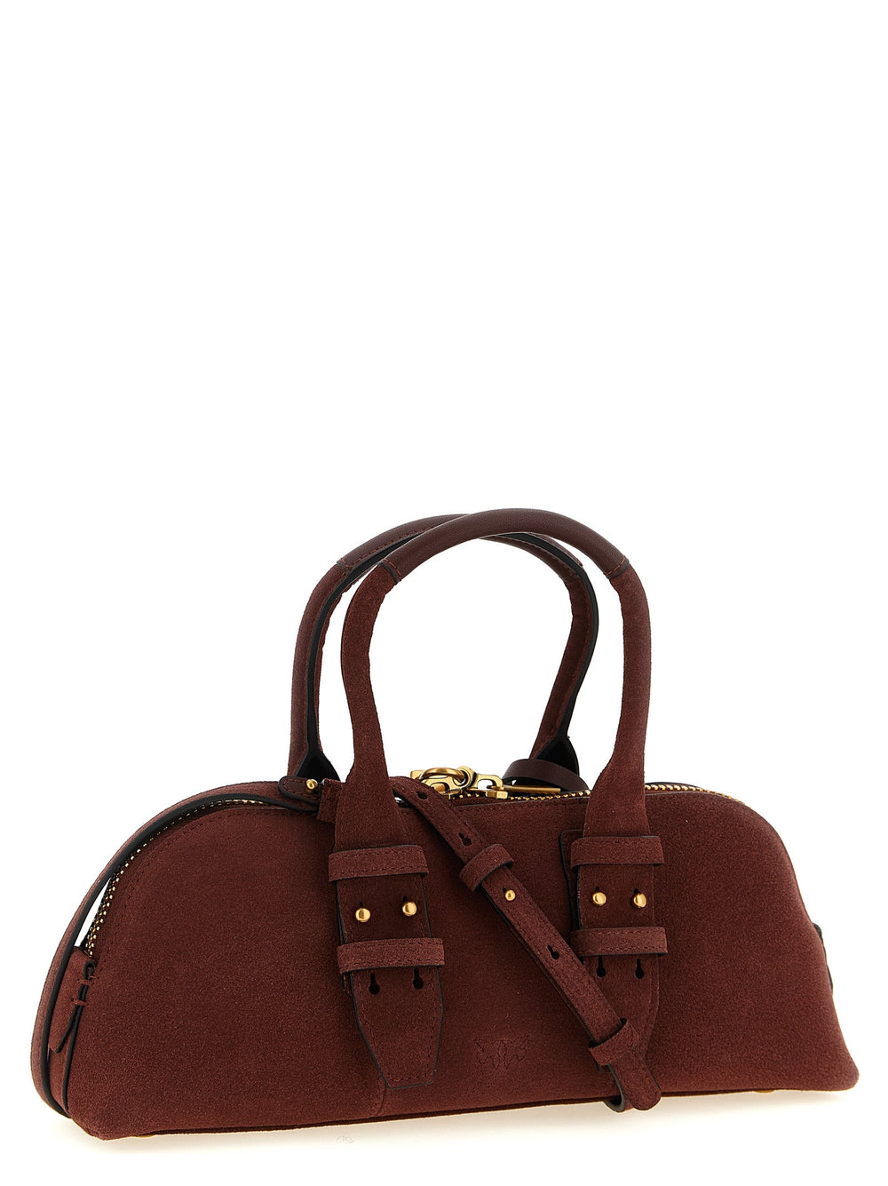 Women’s Pinko Bordeaux Cowhide Shoulder Bag