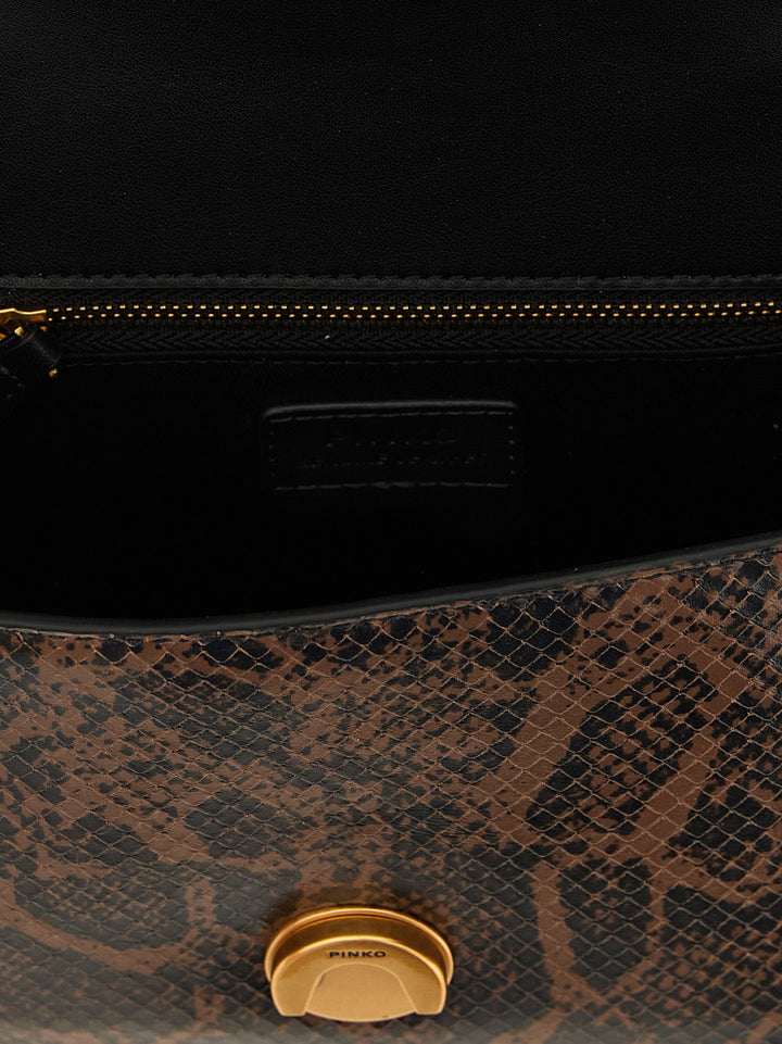Women’s Pinko Brown Calfskin Handbag