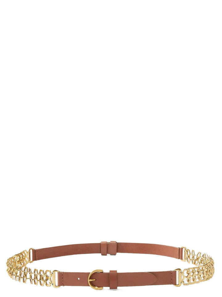 Women’s Pinko Brown Calfskin Regular Belt