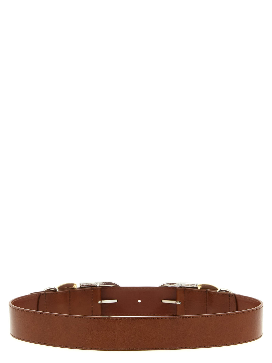 Women’s Pinko Brown Lamb Leather Regular Belt