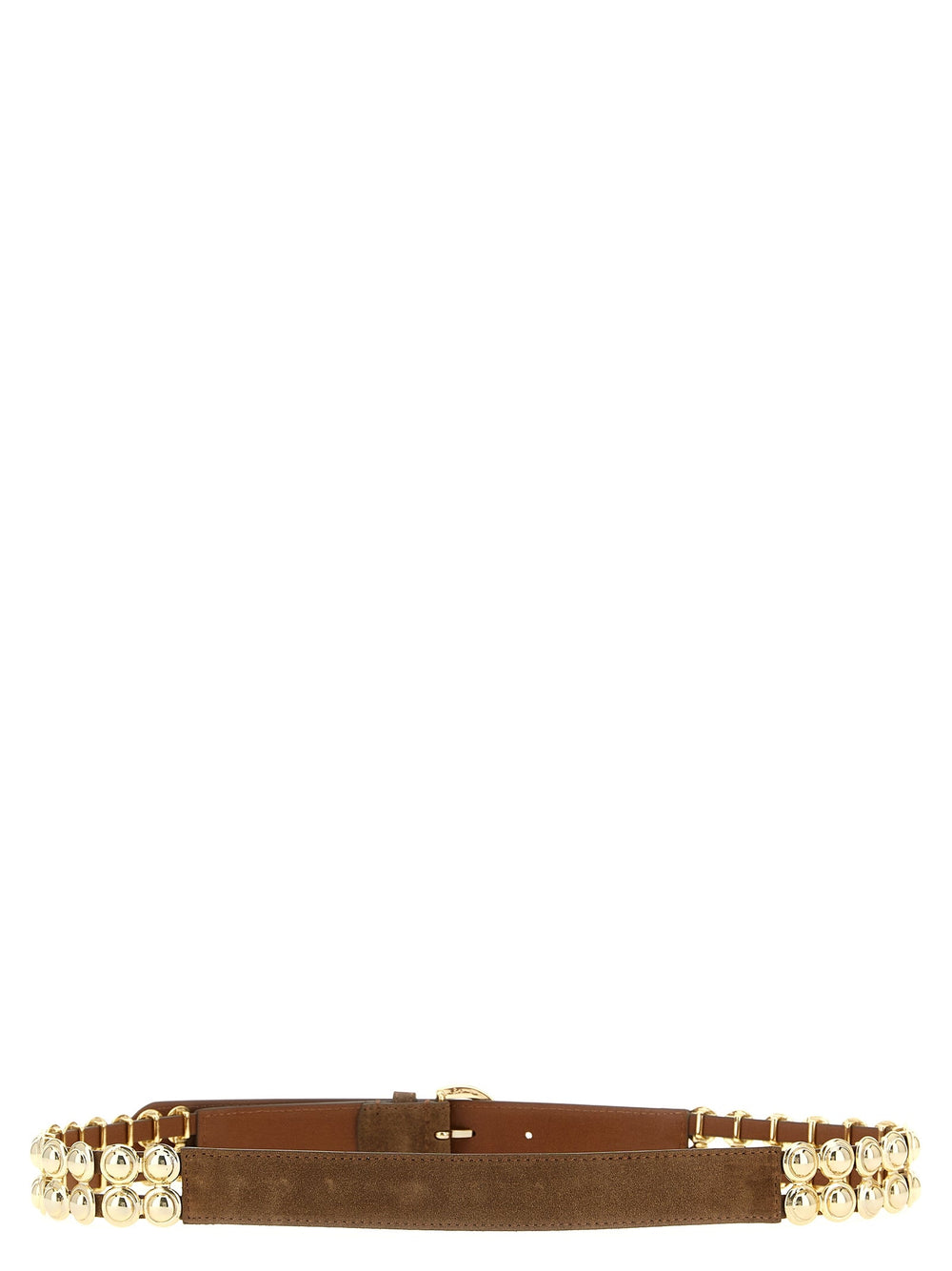 Women’s Pinko Brown Lamb Leather Regular Belt