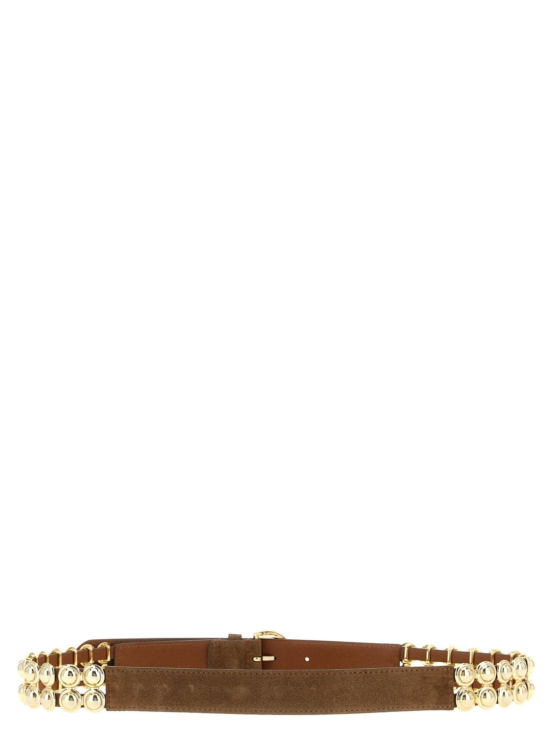 Women’s Pinko Brown Lamb Leather Regular Belt