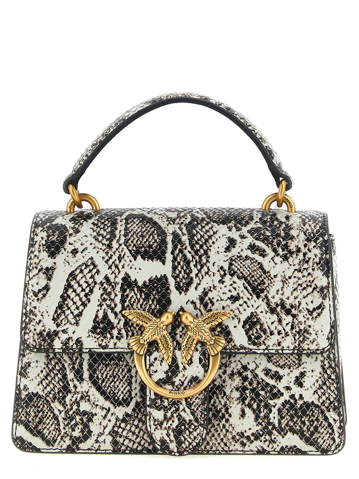 Women’s Pinko Gray Calfskin Handbag