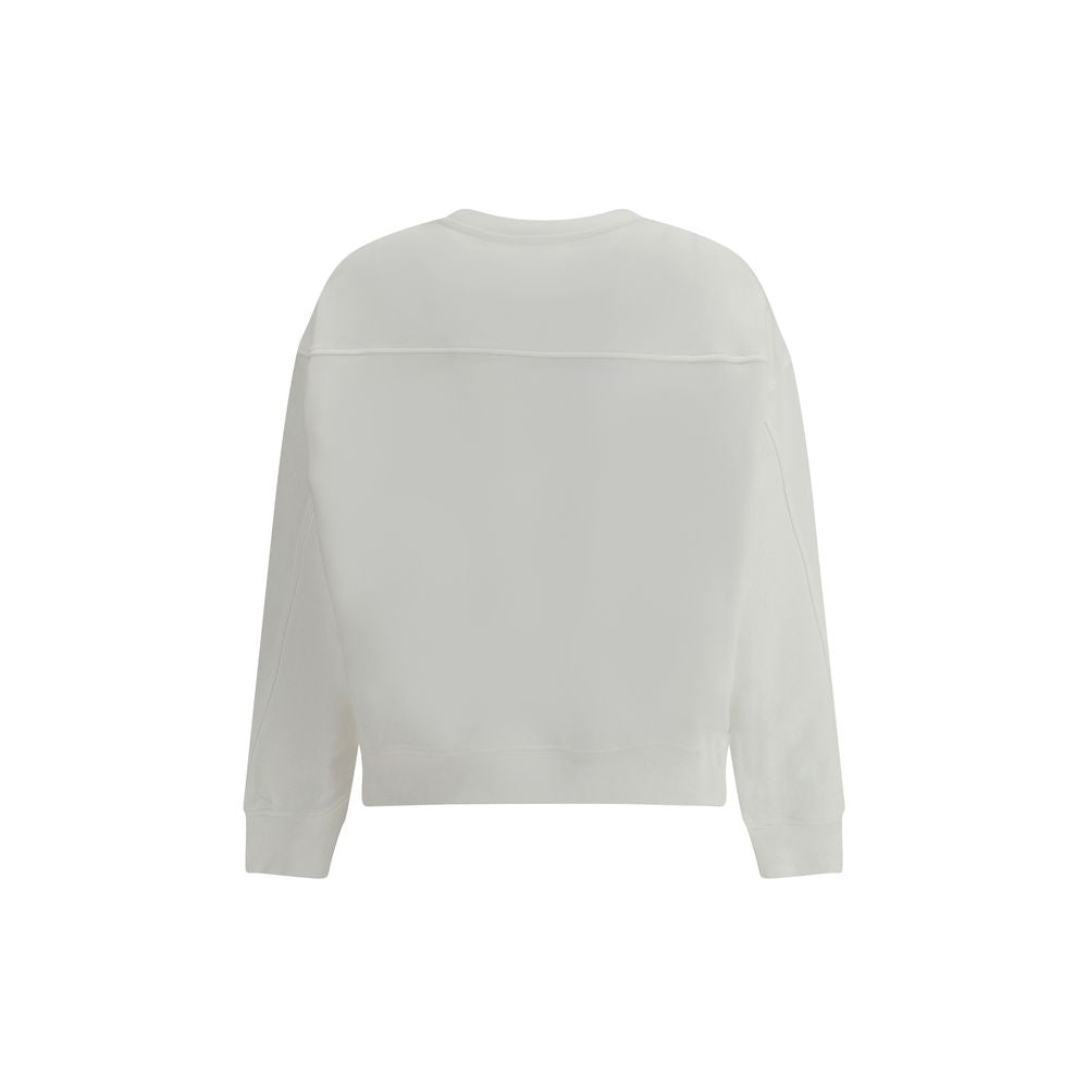 Women’s Pinko White Cotton Sweatshirt