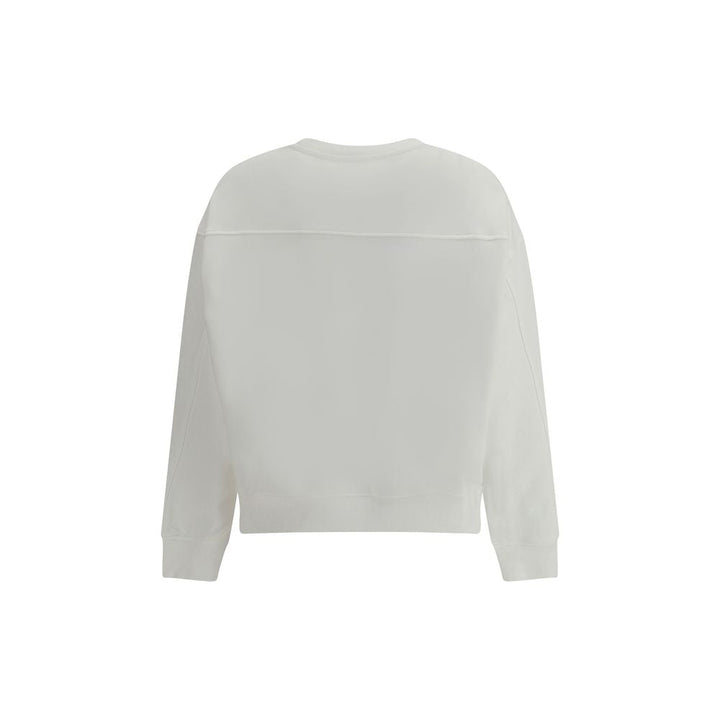 Women’s Pinko White Cotton Sweatshirt
