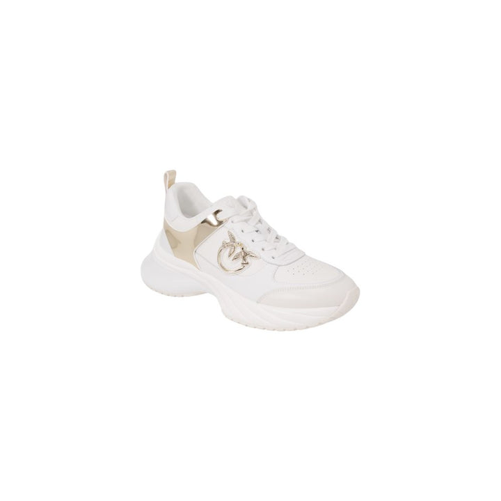 Women’s Pinko White Leather Sneakers