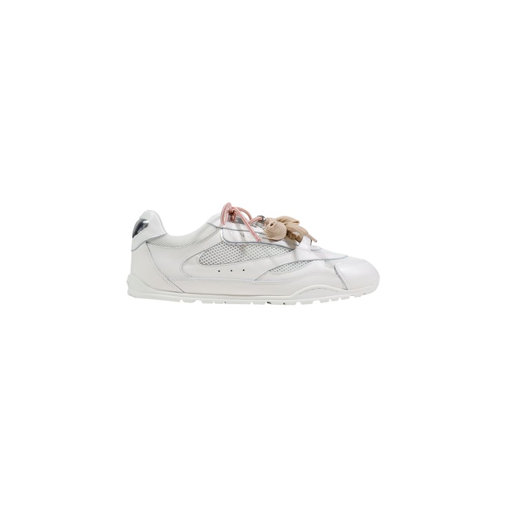 Women’s Pinko White Leather Sneakers