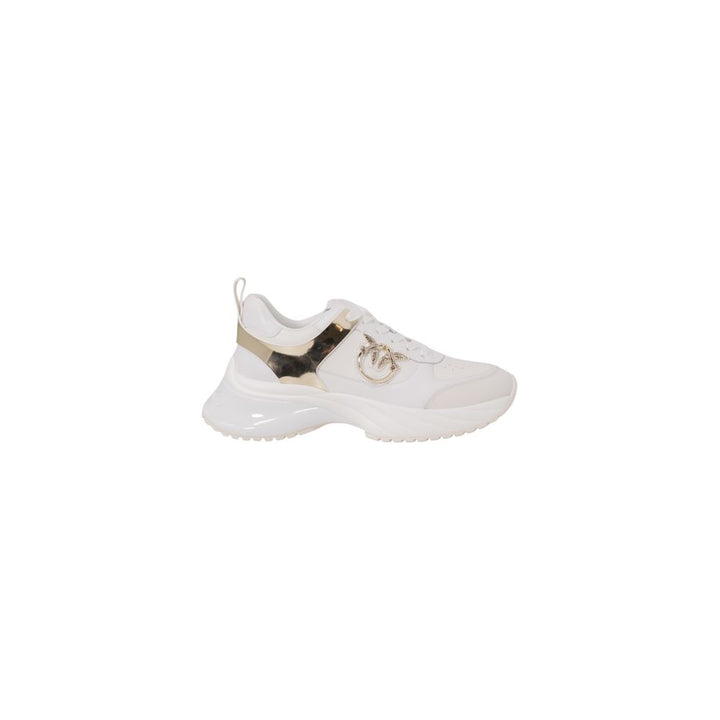 Women’s Pinko White Leather Sneakers