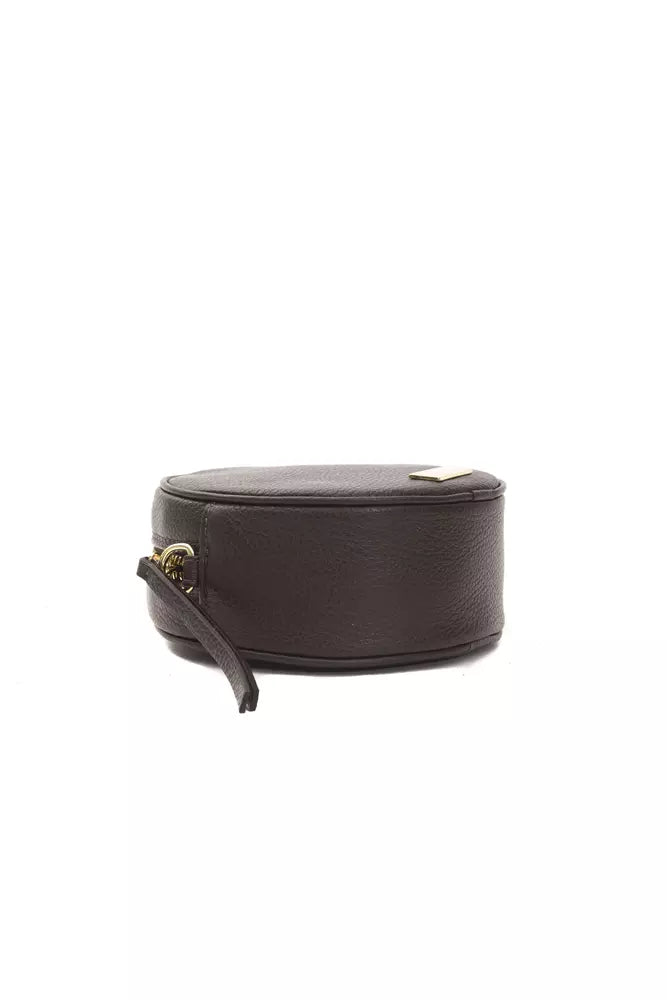 Women’s Pompei Donatella Brown Leather Women Crossbody Bag