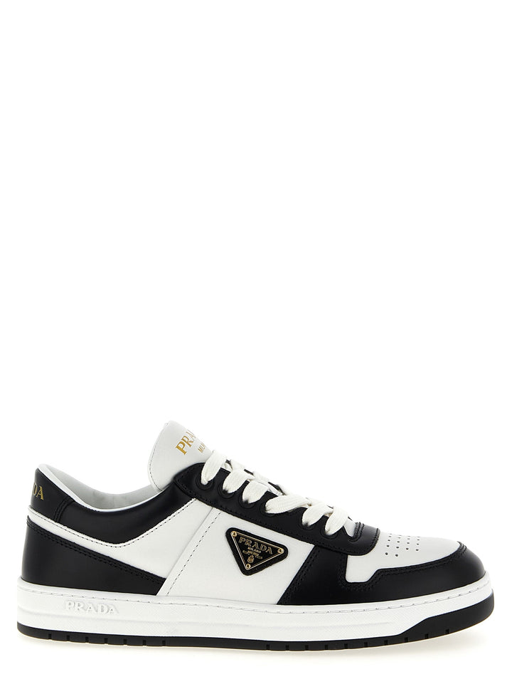Women’s Prada Bicolor Calfskin Low Top Sneakers