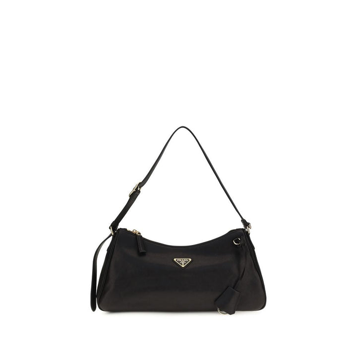 Women’s Prada Black Calf Leather Bos Taurus Shoulder Bag