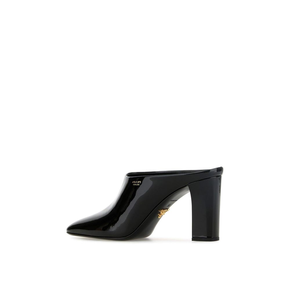 Women’s Prada Black Calfskin Mules