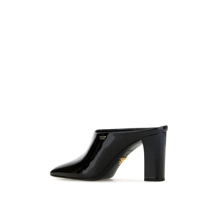 Women’s Prada Black Calfskin Mules