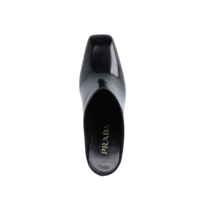 Women’s Prada Black Calfskin Mules