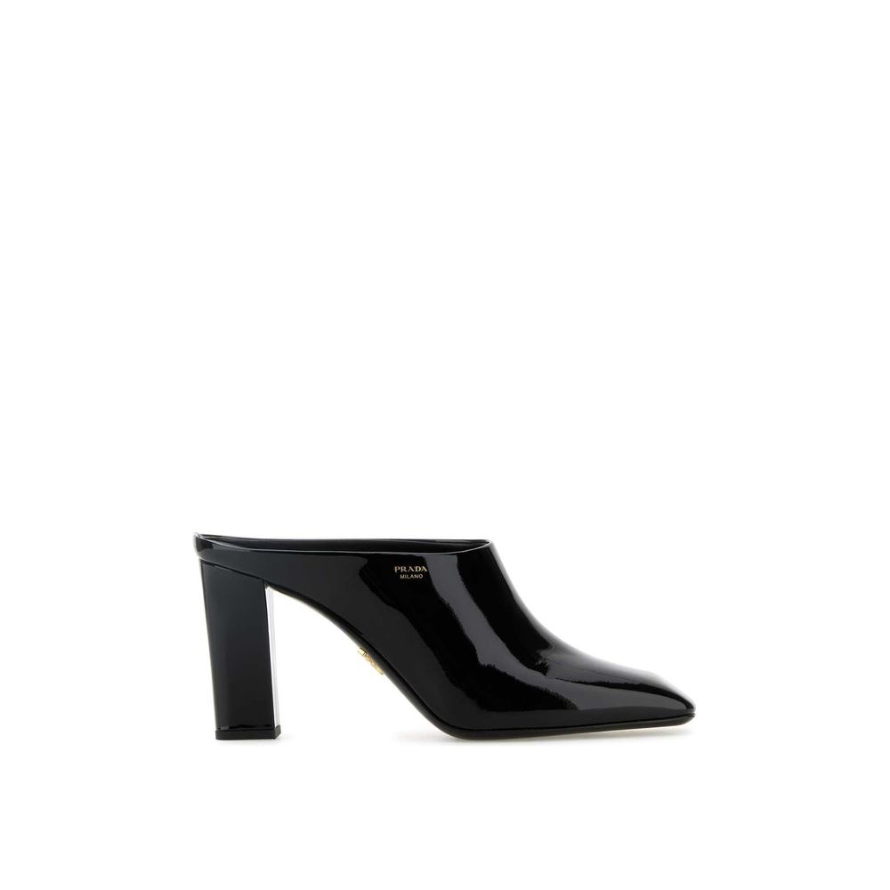 Women’s Prada Black Calfskin Mules