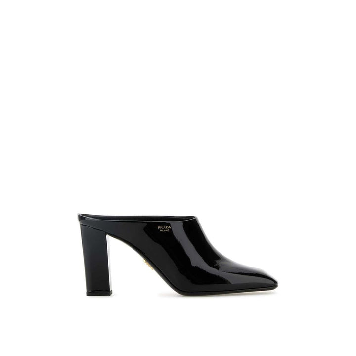 Women’s Prada Black Calfskin Mules