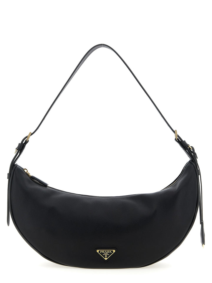 Women’s Prada Black Calfskin Shoulder Bag