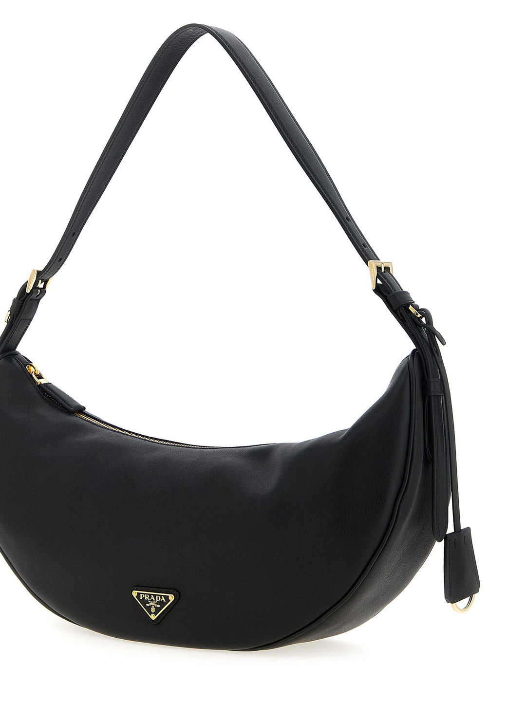 Women’s Prada Black Calfskin Shoulder Bag