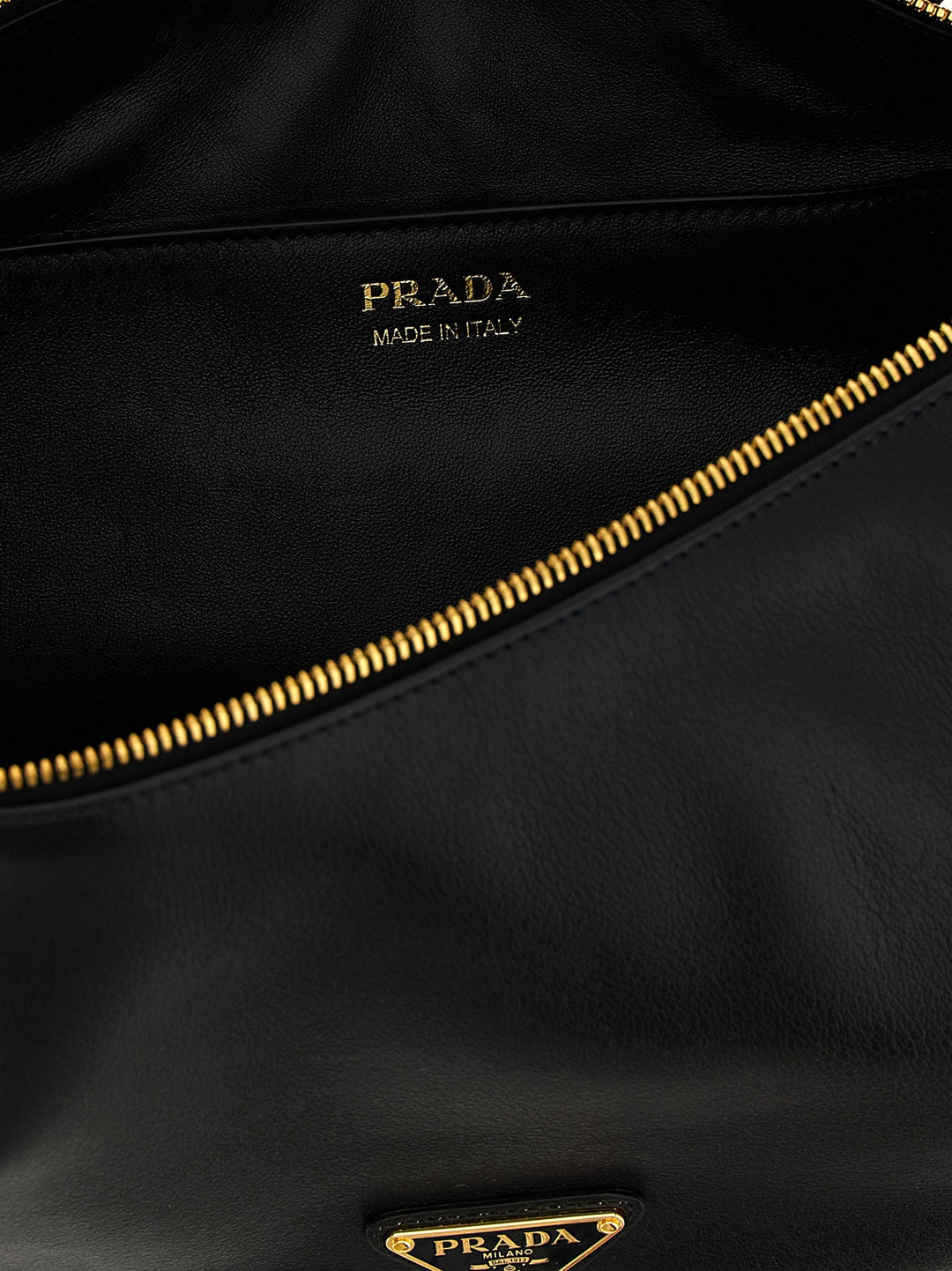 Women’s Prada Black Calfskin Shoulder Bag