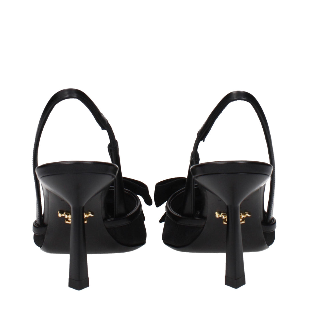 Women’s Prada Black Fibres High Heel Pumps
