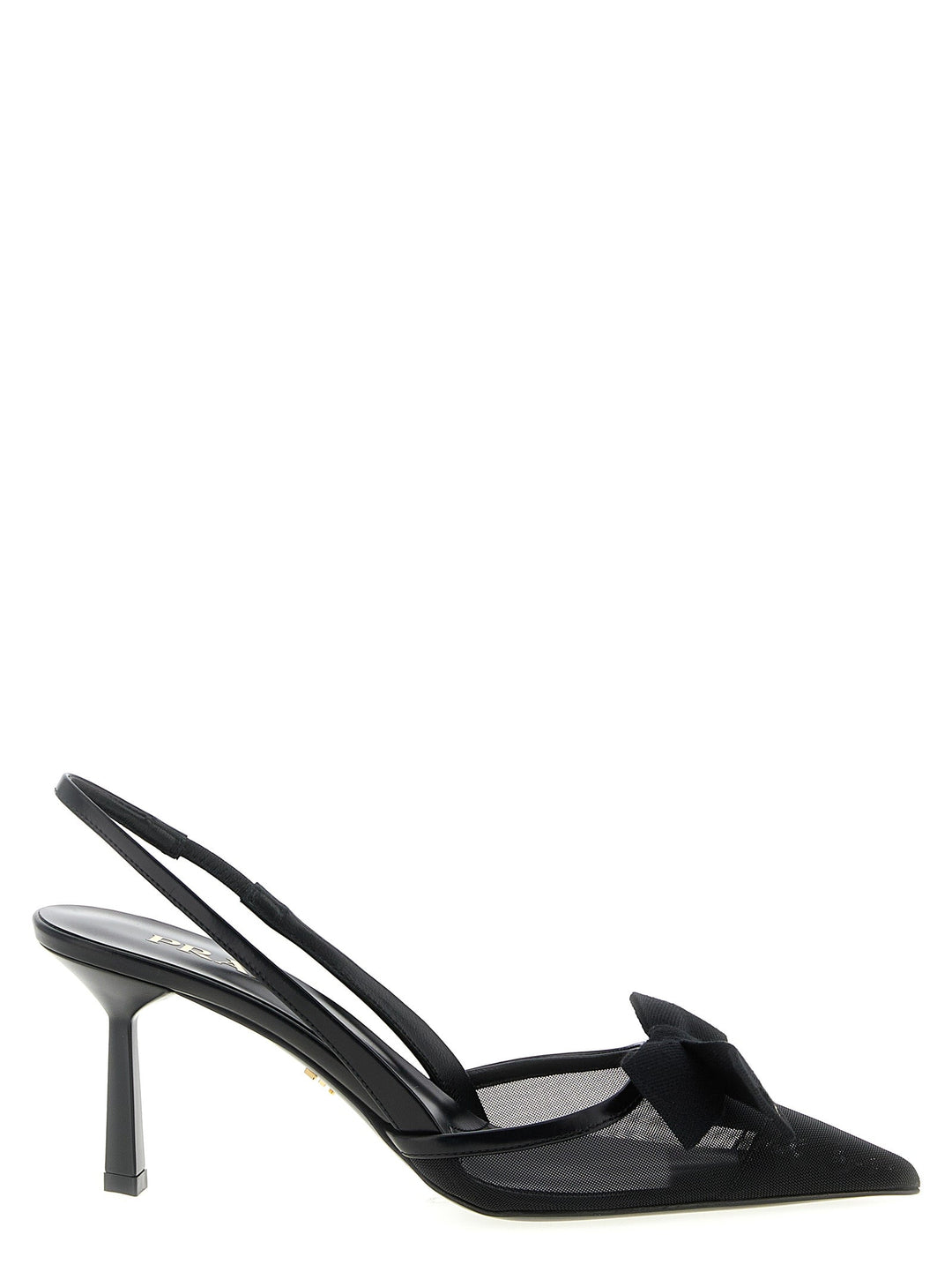 Women’s Prada Black Polyamide Mid Heel Pumps