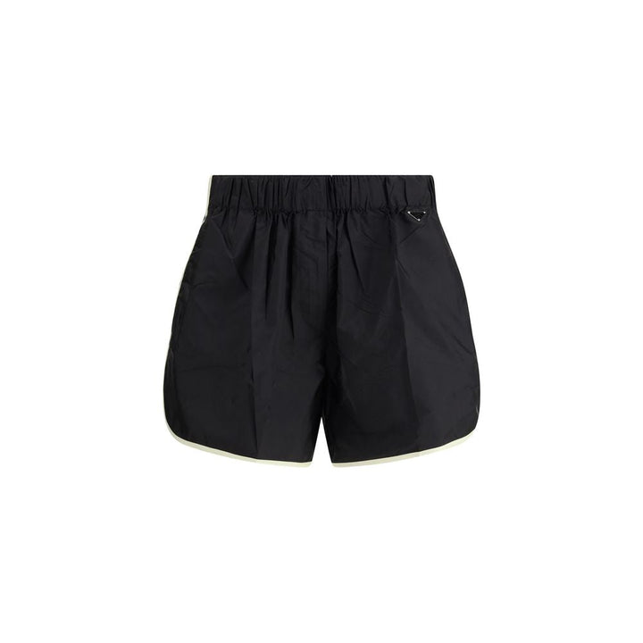 Women’s Prada Black Recycled Polyamide Bermuda Shorts