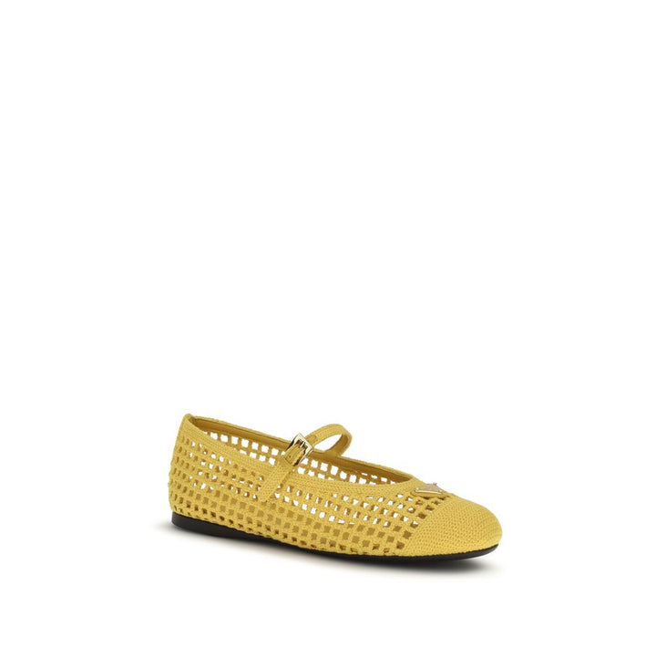 Women’s Prada Multicolor Cotton Ballet Flats