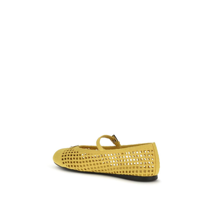 Women’s Prada Multicolor Cotton Ballet Flats