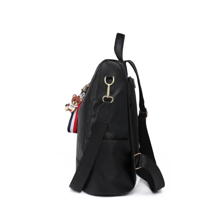 Women’s Pum-pum Zipper Backpack Elegant Everyday Style