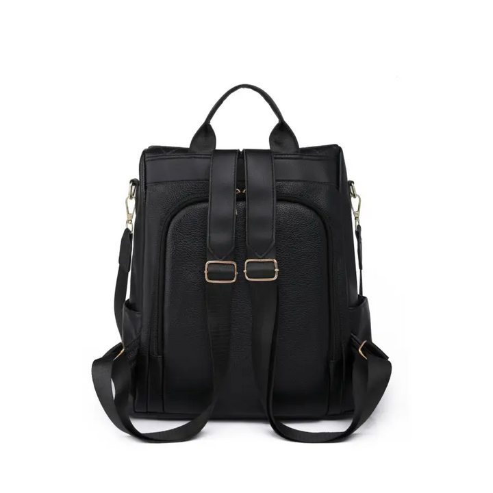 Women’s Pum-pum Zipper Backpack Elegant Everyday Style