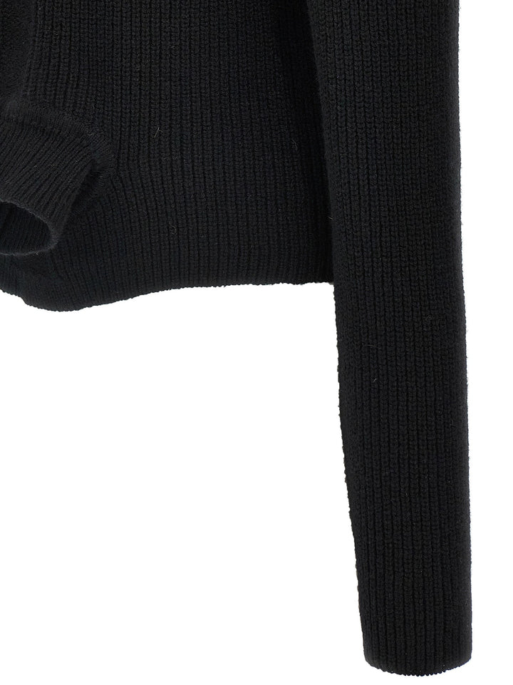 Women’s Rick Owens Black Cashmere Cardigan