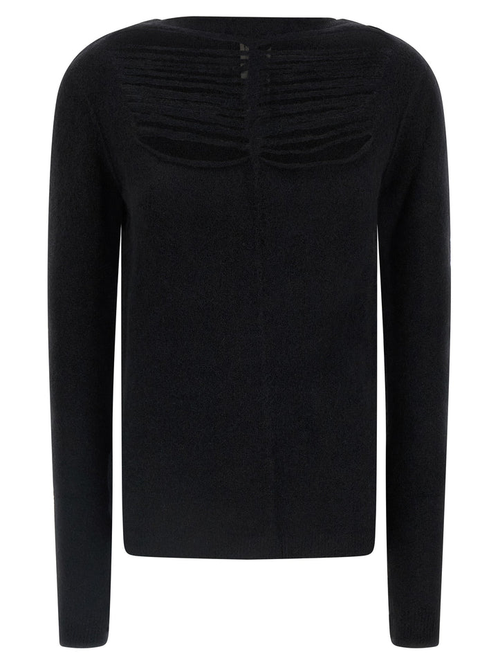 Women’s Rick Owens Black Wool Cardigan