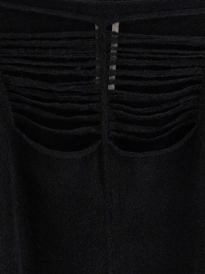 Women’s Rick Owens Black Wool Cardigan