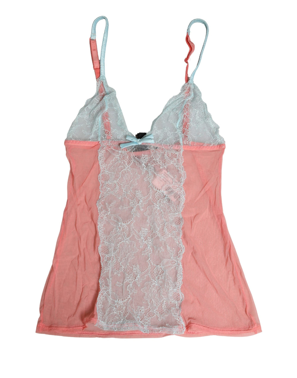 Women’s Roberto Cavalli Multicolor Sheer Lace Lingerie Chemise Top Underwear
