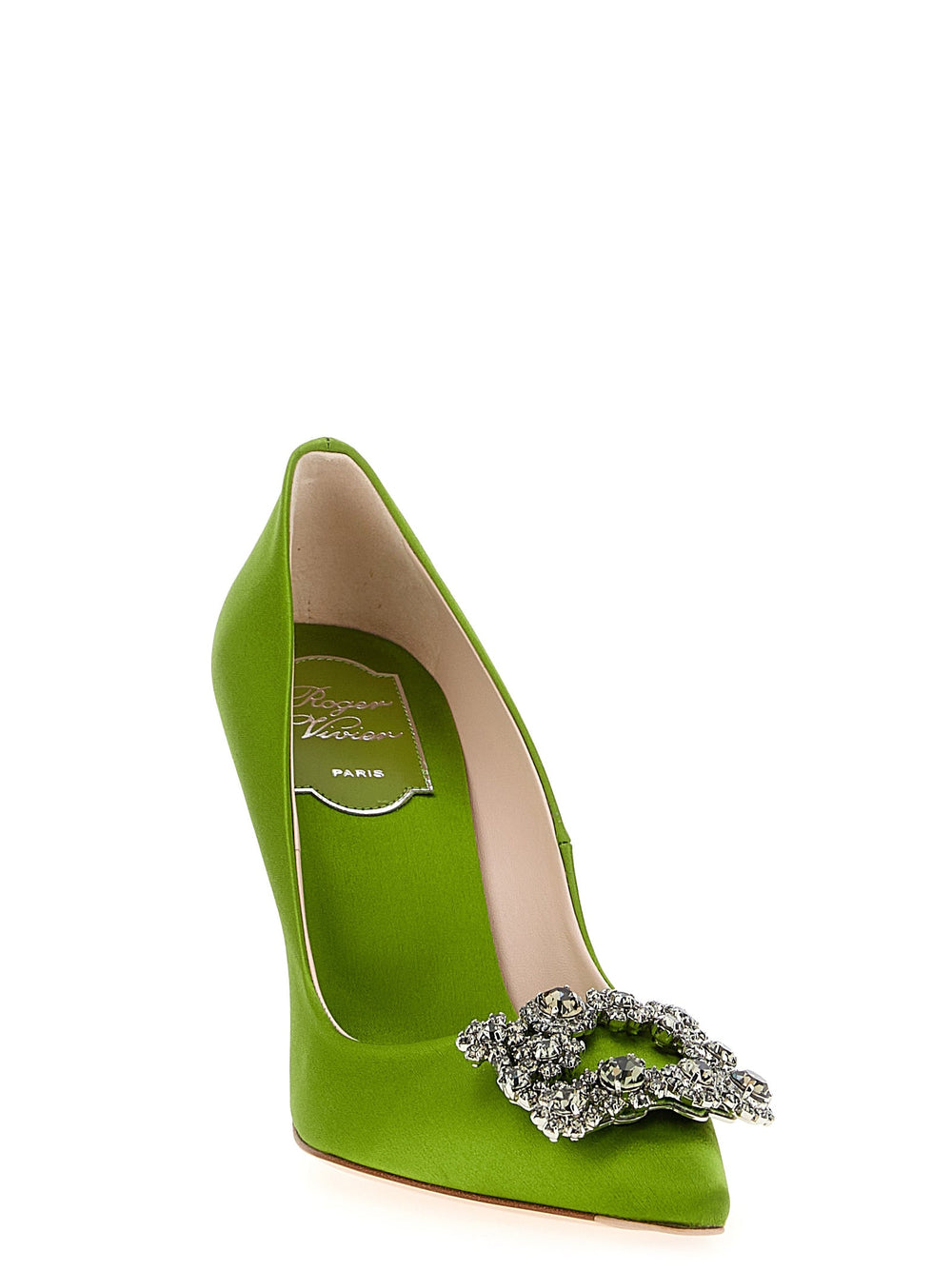 Women’s Roger Vivier Bicolor Viscose High Heel Pumps